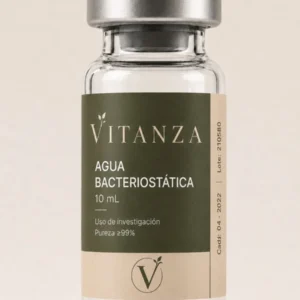 Agua bacteriostática 10 mL Vitanza para investigación