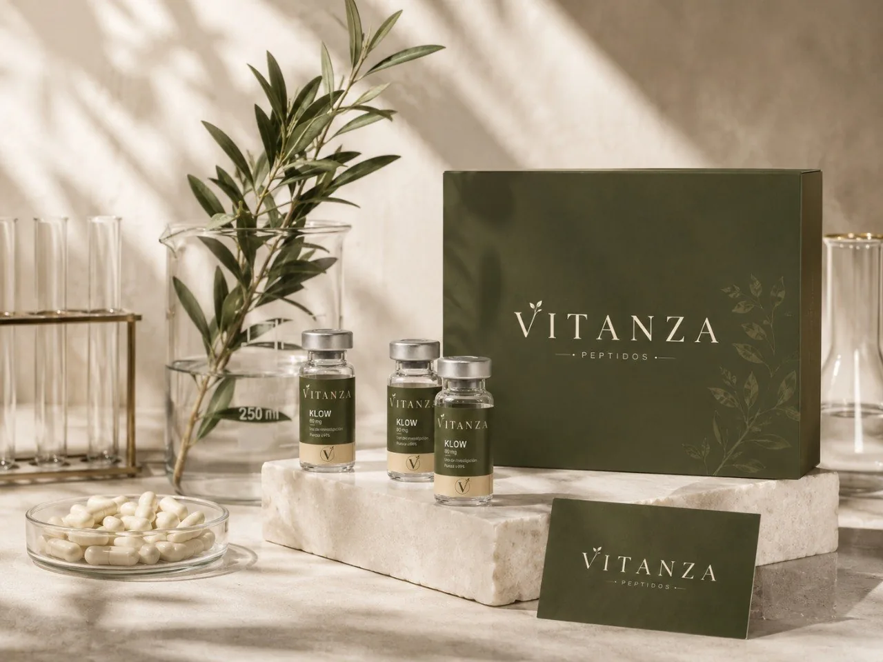 Empaque y producto Vitanza