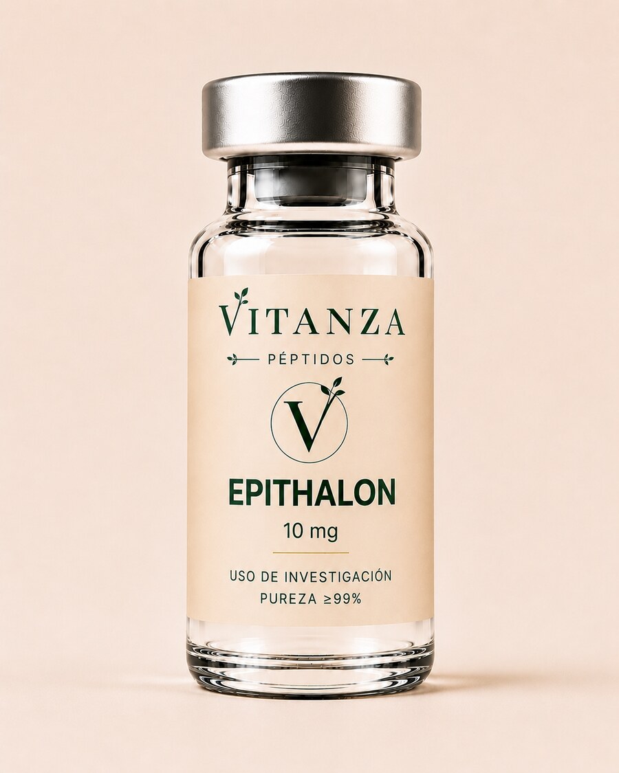 Epithalon 10 mg — vial de péptido para investigación (RUO) | Vitanza