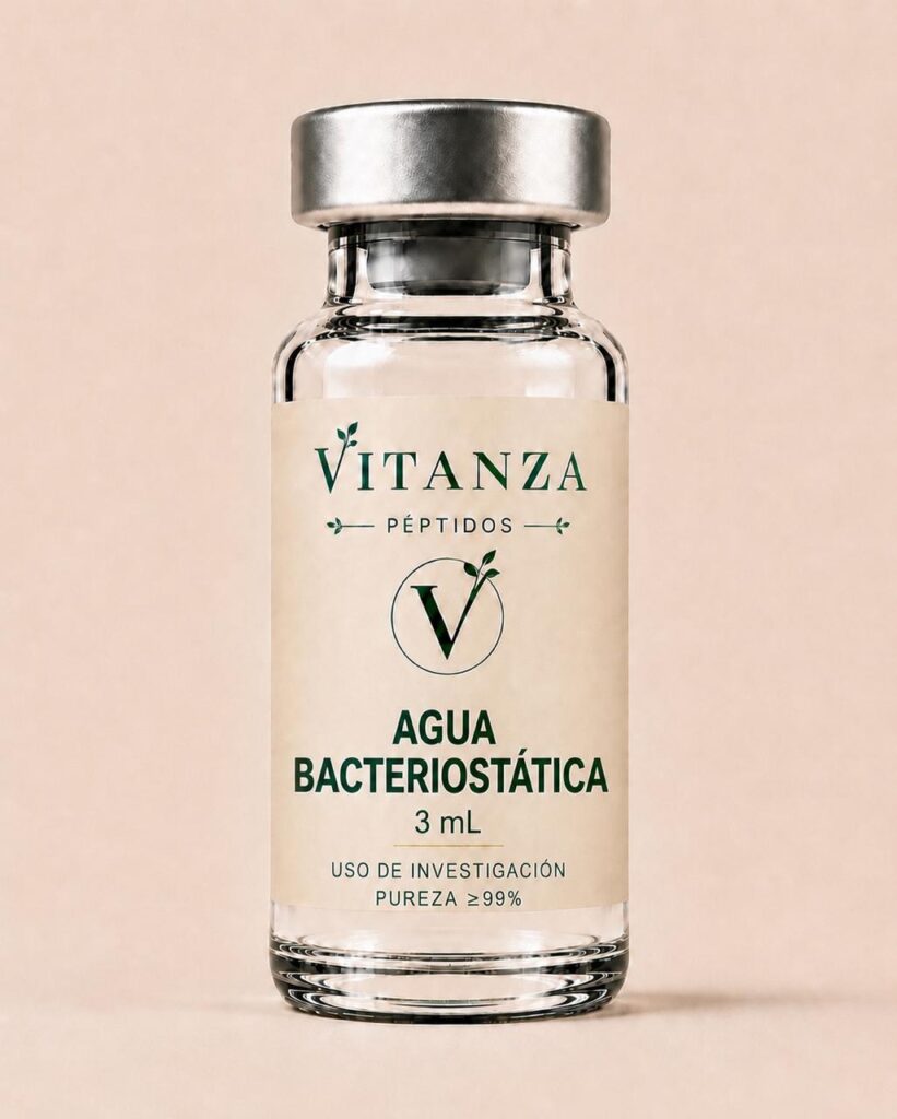 Agua bacteriostatica Vitanza 3 mL
